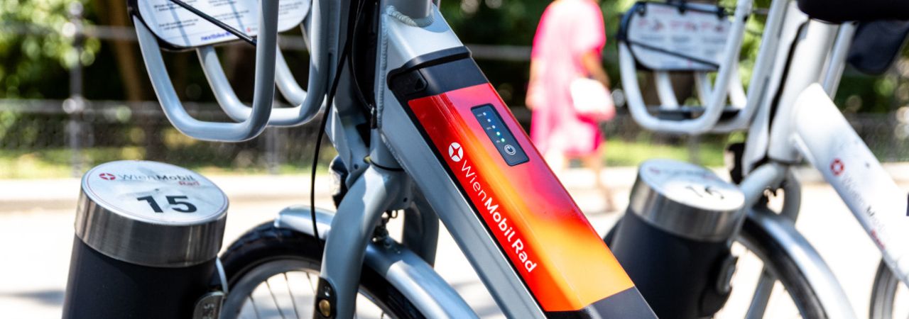 Mittelteil eines WienMobil E-Bikes