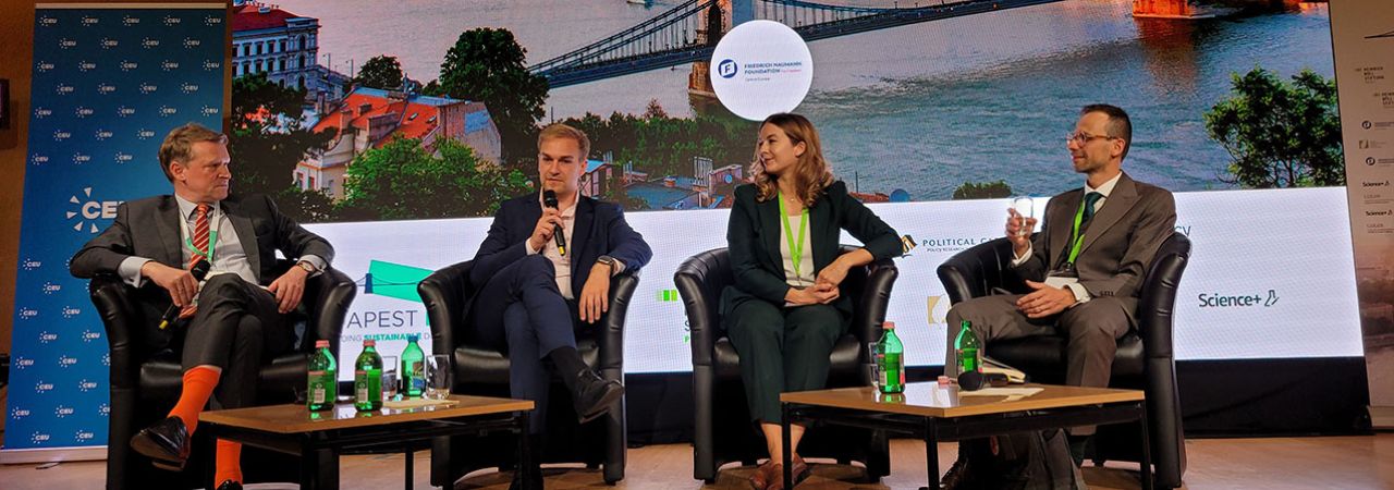 Alexander Ackerl beim Budapest Forum 2025