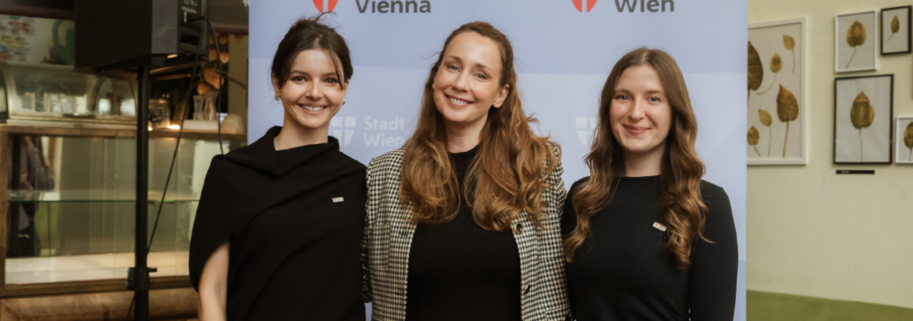 Team des Internationalen Büros der Stadt Wien in Budapest