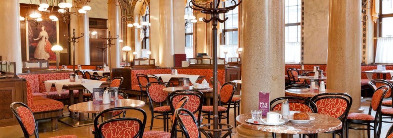 Innenansicht des Café Central